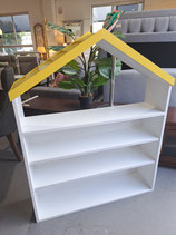 Timber House Shaped Kids Bookcase