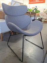 "Cazar" Grey Occasional Chair