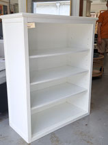 "Freedom" White Wooden Bookcase
