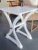 BRAND NEW White Curved Leg Side Table - 2 Available