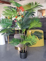 BRAND NEW Potted 130cm Faux Palm Tree - 4 Available