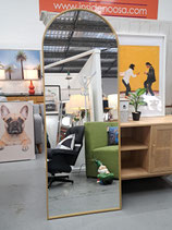 BRAND NEW Large Arched Gold Metal Frame Full Length Mirror