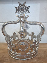 BRAND NEW Silver Metal Decor Crown