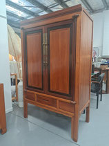 Vintage Chinese Timber Storage Cabinet