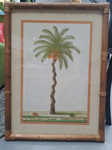 BRAND NEW Cane & Glass Frame Palm Print
