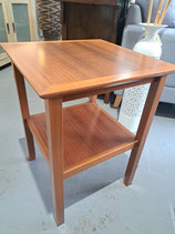 Square Timber Side Table - 2 Available