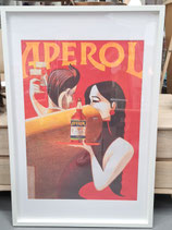 BRAND NEW Framed "Aperol" Poster Print