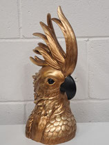 BRAND NEW Decor Gold Cockatoo