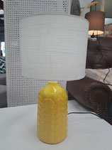 BRAND NEW Yellow Ceramic Lamp