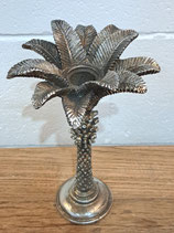 BRAND NEW Silver Palm Tree Candle Holder