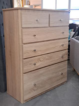Oak Laminate Finish Tallboy