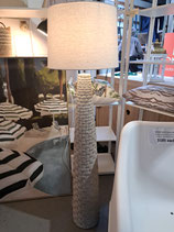 Stone Feel Rope Design Floor Lamp