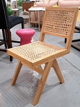 Timber & Rattan Occasional Chair
