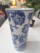 BRAND NEW Blue & White Botanical Vase