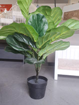 Faux Potted Fiddleleaf Plant