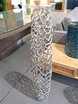 Tall Silver Cast Aluminium Urn - 2 Available