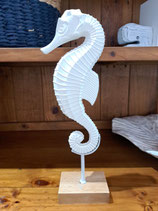 BRAND NEW Decor White Seahorse