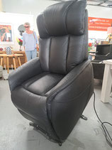 "Dalton" Black Leather Electric Reclining Lift Chair