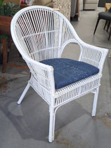 White Cane Armchair