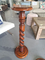Vintage Barley Twist Timber Pedestal