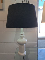 "Early Settler" White & Blue Lamp