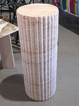 BRAND NEW Travertine Look Pillar / Pedestal - 2 Available