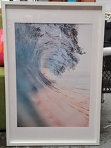BRAND NEW Framed Barrel Wave Print