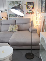 BRAND NEW Gunmetal Grey Metal Floor Lamp