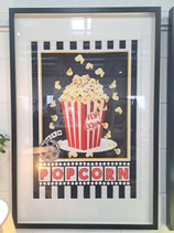 BRAND NEW Framed Movie Popcorn Print
