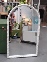 BRAND NEW White French Knot Frame Mirror