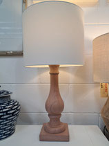 BRAND NEW Turned Timber Lamp - 2 Available