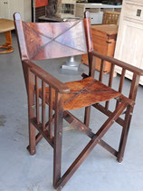 "Kundra" Buffalo Leather Director's Chair