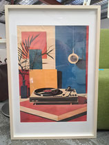 BRAND NEW Framed Retro Vinyl Record