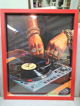 BRAND NEW Framed Retro Vinyl Record Print