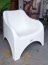 FACTORY 2ND White Italian Made Weatherproof Nuvola Armchair