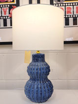 BRAND NEW Blue Ceramic Lamp - 2 Available