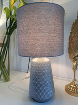 BRAND NEW Grey Pattern Lamp with Grey Lamp