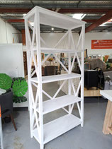 "Harvey Norman" White Timber Bookcase