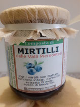 Composta di MIRTILLI delle Valli Piemontesi  gr. 250