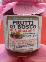 Composta di FRUTTI DI BOSCO di Calizzano (Savona)  gr. 250