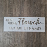 "Hauptsache Fleisch..."