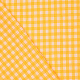 Neon orange Vichykaro groß