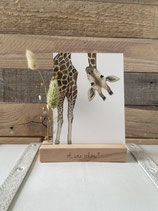 Postkarte "Giraffe"