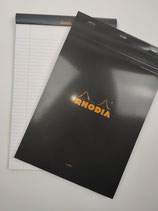 Schreibblock Rhodia liniert