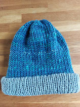 Multi blue colour hat