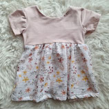 Kleid, rosa blumen