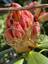 Boucles D'oreilles "Regard scintillant Doré"