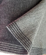 Merino Strick uni dunkel/hell grau - Breite 140 cm ca 500g/qm - 100 % Merino Wolle - 30° Wollwaschgang / NICHT schleudern / NICHT chemisch reinigen