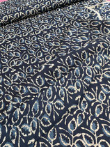 Baumwolle Voile - Blau - 100 % Baumwolle - Breite 145 cm - Gewicht 80 g/m²