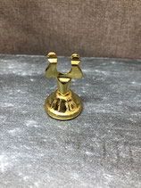 Kartenhalter Harfe Gold